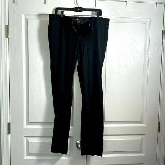 Ann Taylor Pants - Ann Taylor Sz 12 High Rise Trouser Pant In Seasonless Stretch black